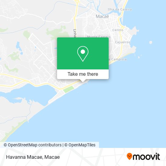 Havanna Macae map