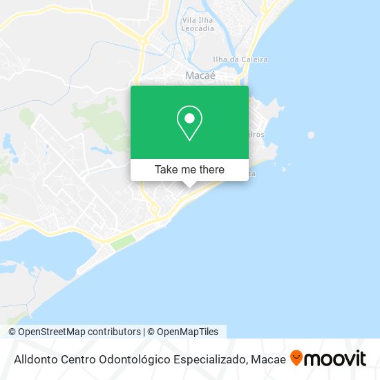 Mapa Alldonto Centro Odontológico Especializado