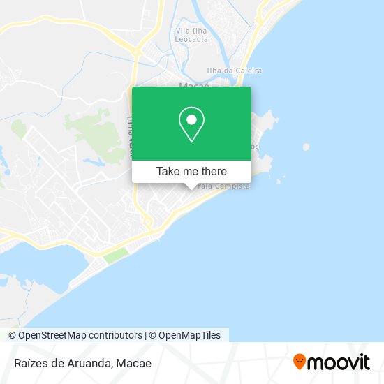 Raízes de Aruanda map