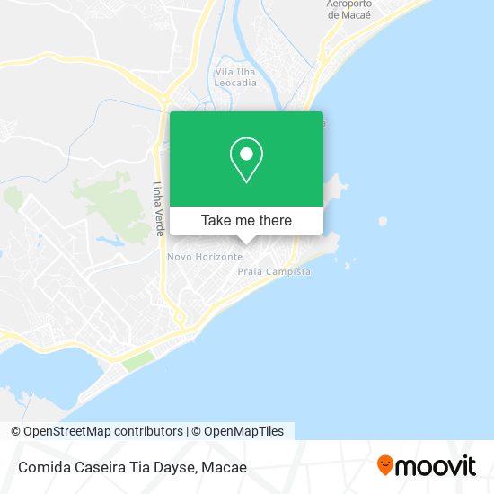 Comida Caseira Tia Dayse map