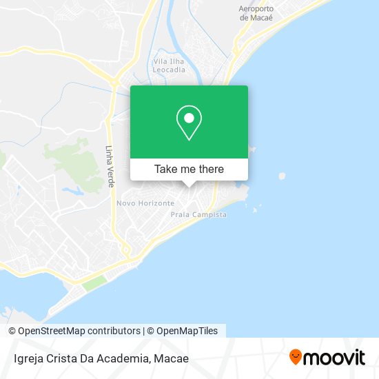 Igreja Crista Da Academia map