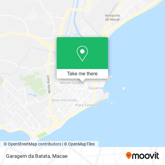 Garagem da Batata map