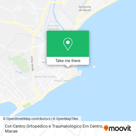 Cot-Centro Ortopédico e Traumatológico Em Centro map