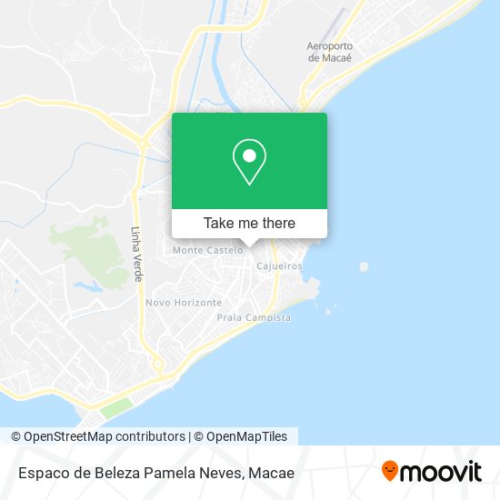 Espaco de Beleza Pamela Neves map