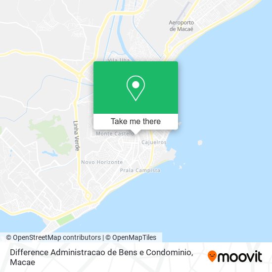 Mapa Difference Administracao de Bens e Condominio