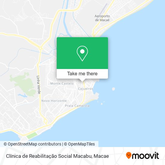 Mapa Clínica de Reabilitação Social Macabu