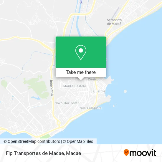 Flp Transportes de Macae map