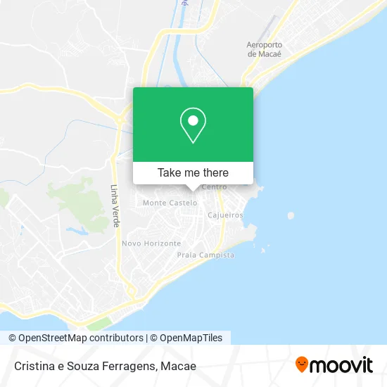 Cristina e Souza Ferragens map