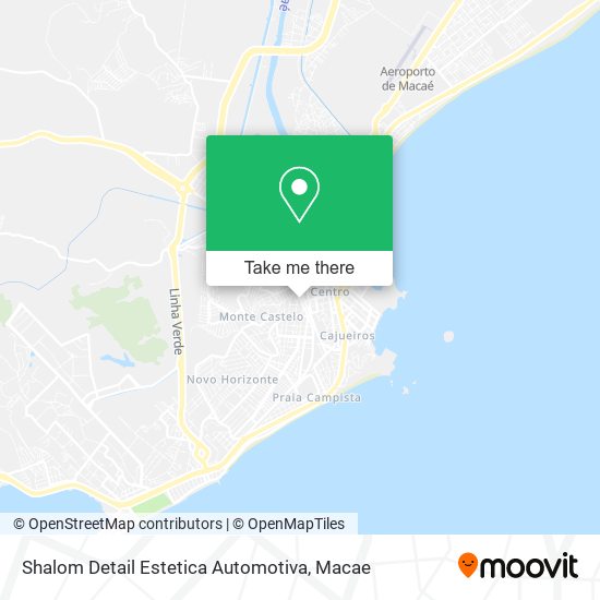 Mapa Shalom Detail Estetica Automotiva