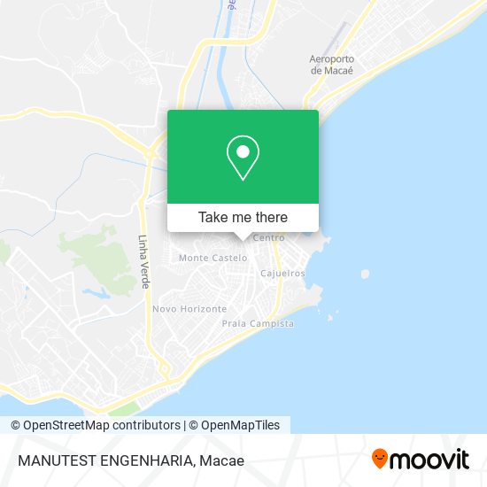 MANUTEST ENGENHARIA map