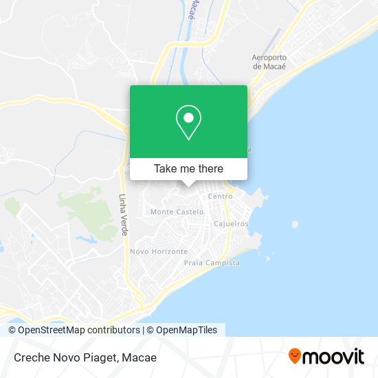 Creche Novo Piaget map