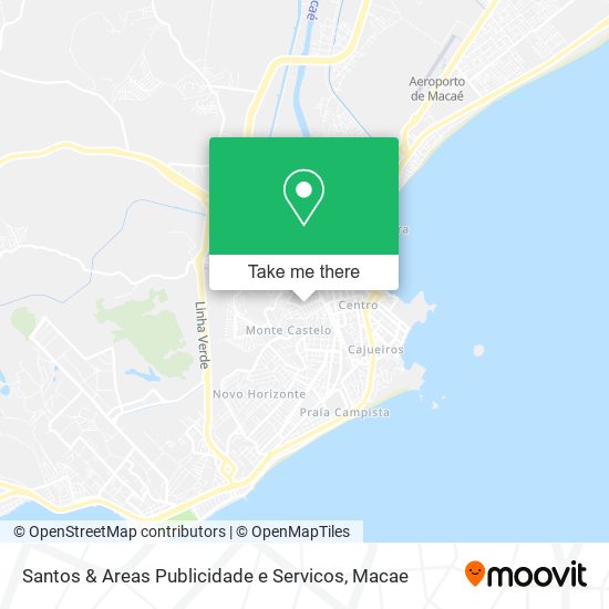 Santos & Areas Publicidade e Servicos map