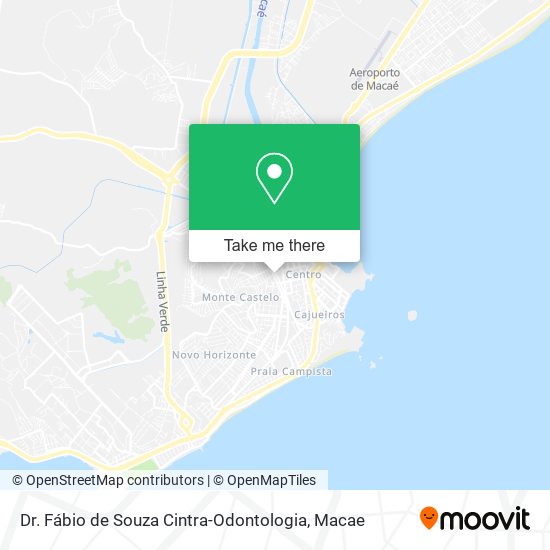 Dr. Fábio de Souza Cintra-Odontologia map