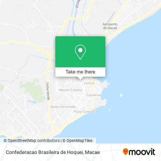 Confederacao Brasileira de Hoquei map