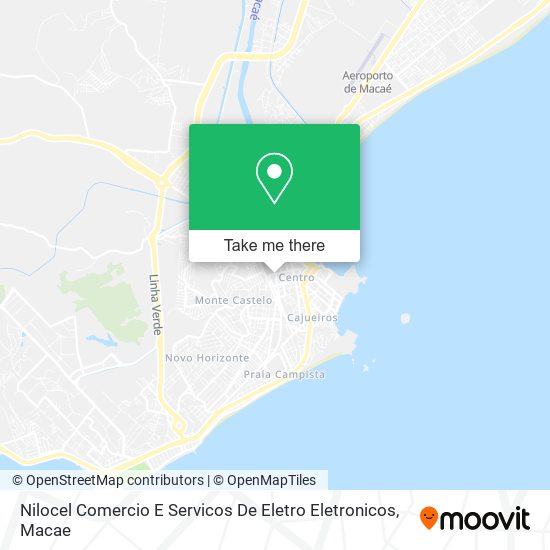 Nilocel Comercio E Servicos De Eletro Eletronicos map