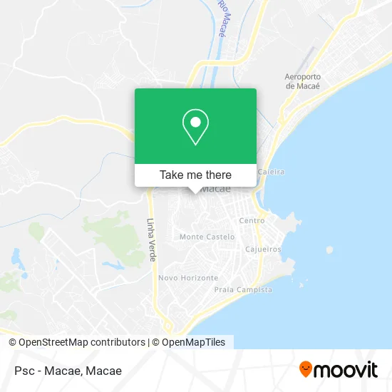 Psc - Macae map