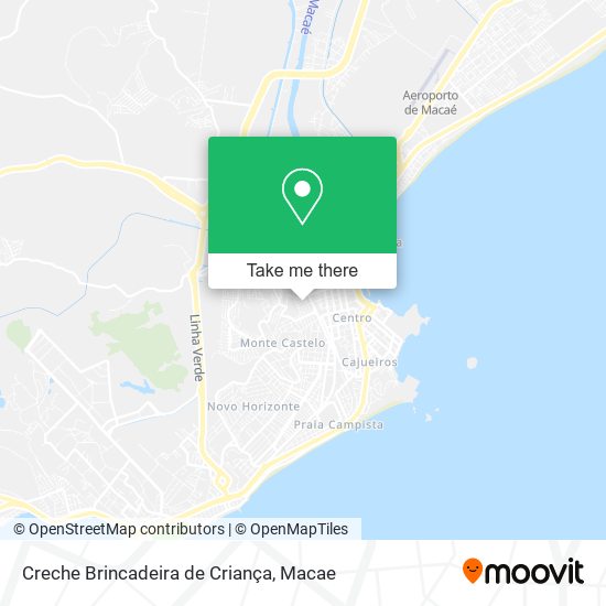 Mapa Creche Brincadeira de Criança