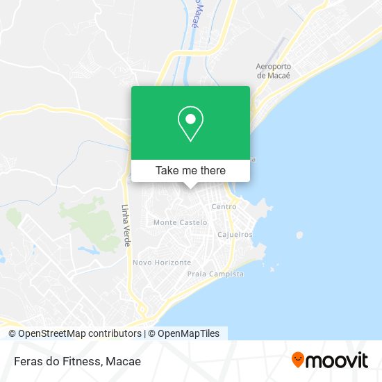 Feras do Fitness map