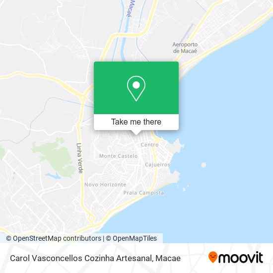 Mapa Carol Vasconcellos Cozinha Artesanal