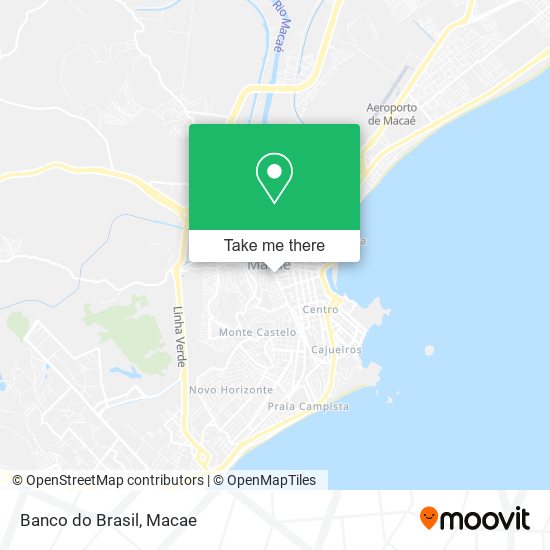 Banco do Brasil map