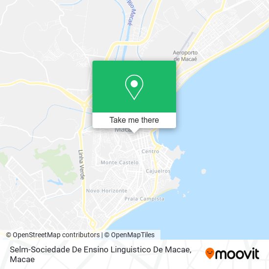 Mapa Selm-Sociedade De Ensino Linguistico De Macae