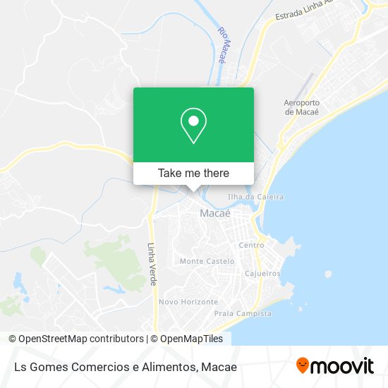 Ls Gomes Comercios e Alimentos map
