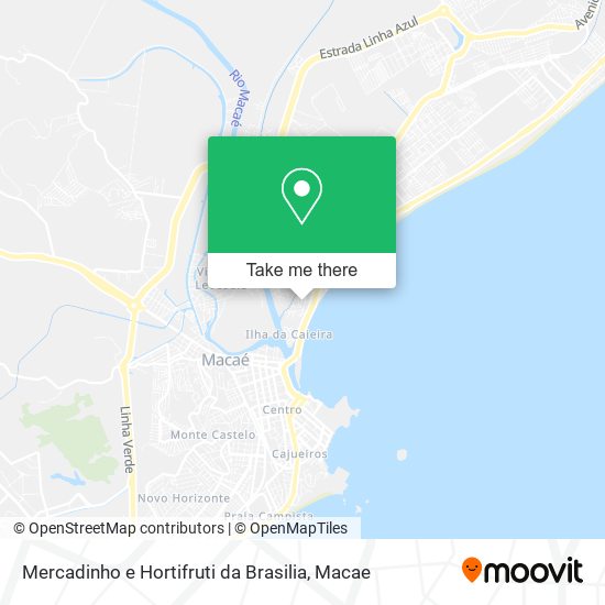 Mercadinho e Hortifruti da Brasilia map