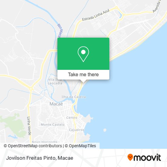 Jovilson Freitas Pinto map