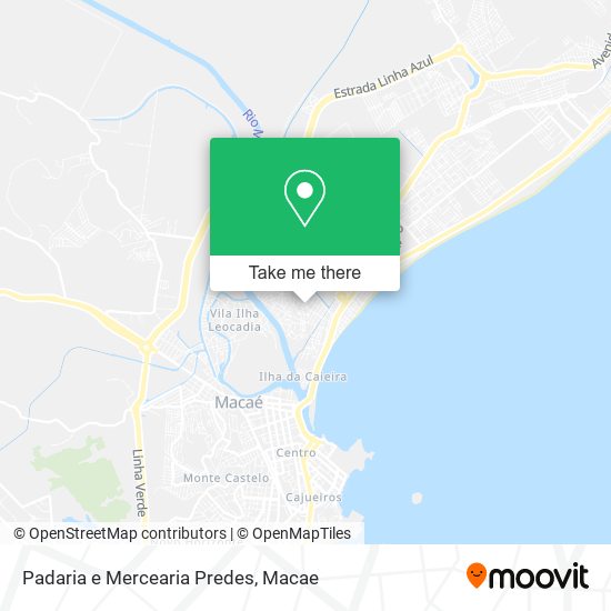 Padaria e Mercearia Predes map