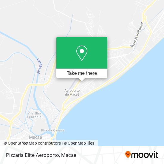 Pizzaria Elite Aeroporto map