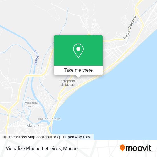 Mapa Visualize Placas Letreiros