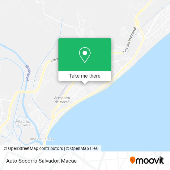 Auto Socorro Salvador map