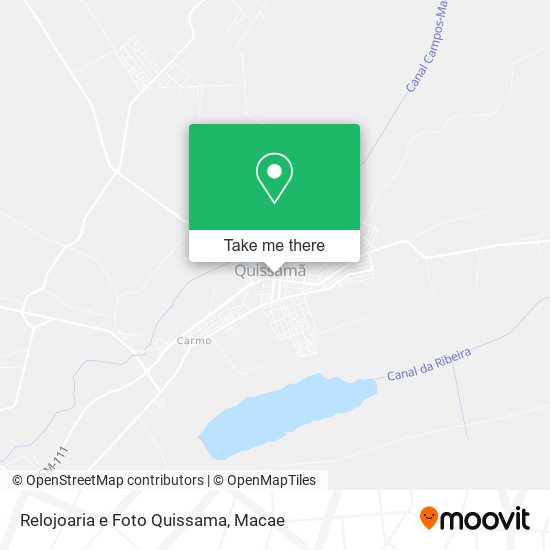 Relojoaria e Foto Quissama map