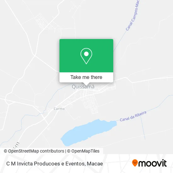 C M Invicta Producoes e Eventos map