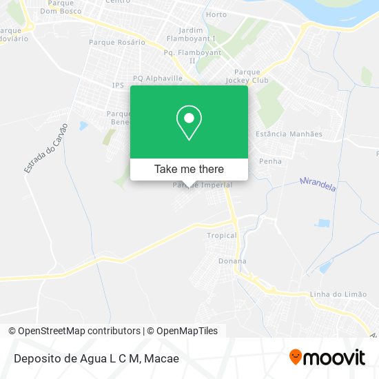 Deposito de Agua L C M map