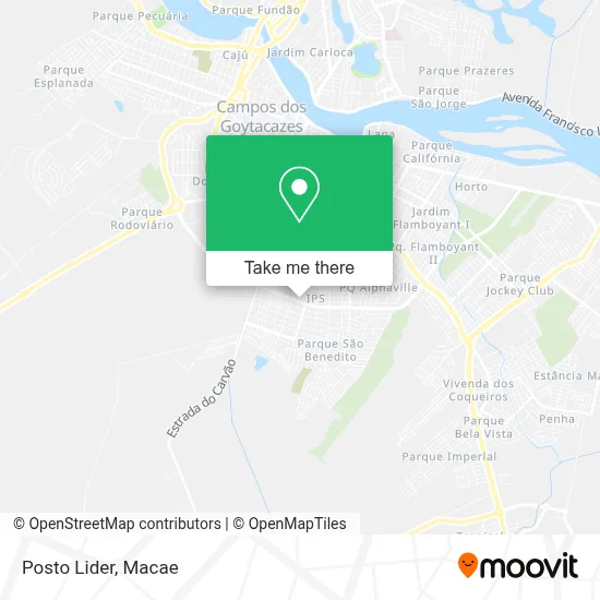 Posto Lider map