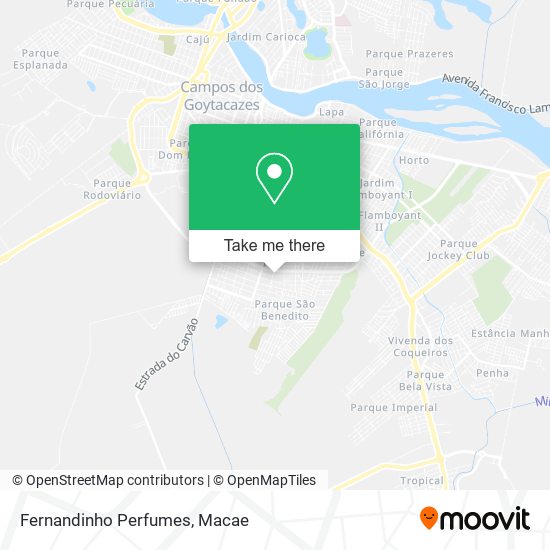 Fernandinho Perfumes map