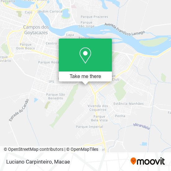 Luciano Carpinteiro map