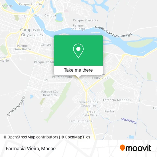 Farmácia Vieira map