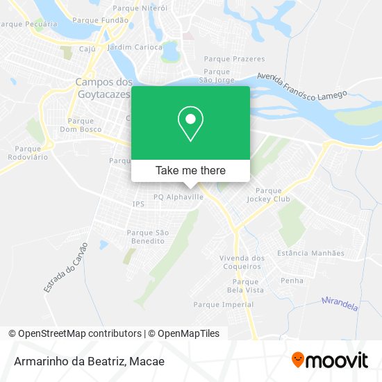 Armarinho da Beatriz map