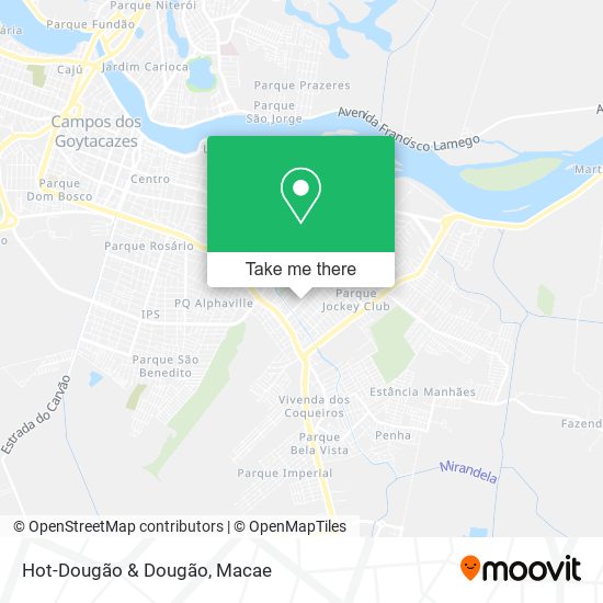 Hot-Dougão & Dougão map