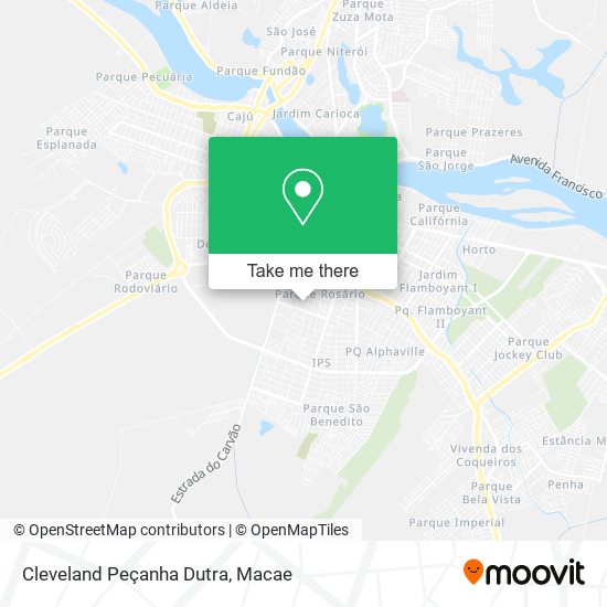 Cleveland Peçanha Dutra map
