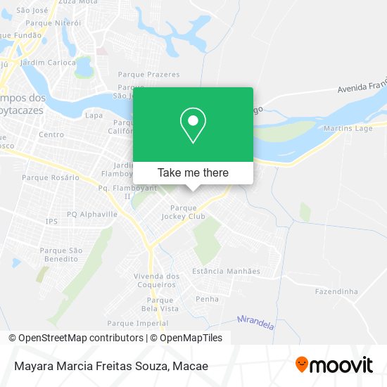 Mayara Marcia Freitas Souza map