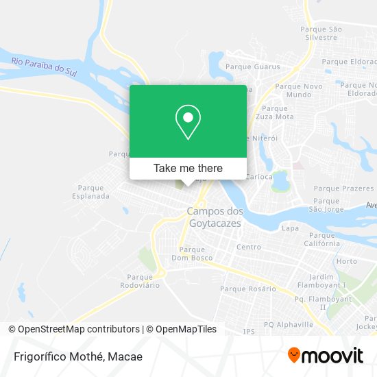 Frigorífico Mothé map