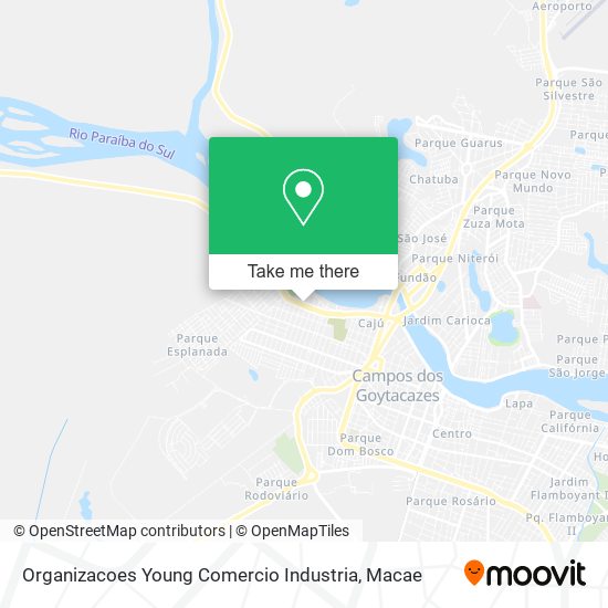 Organizacoes Young Comercio Industria map