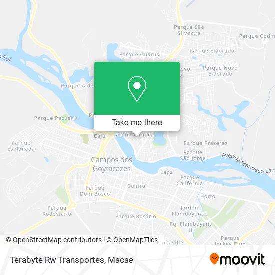 Terabyte Rw Transportes map