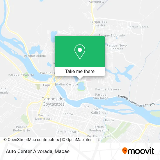 Auto Center Alvorada map