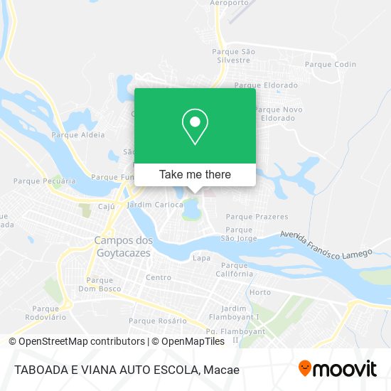 TABOADA E VIANA AUTO ESCOLA map