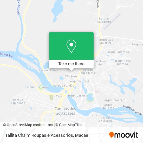 Tallita Chaim Roupas e Acessorios map