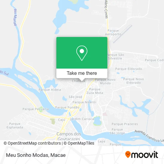Meu Sonho Modas map
